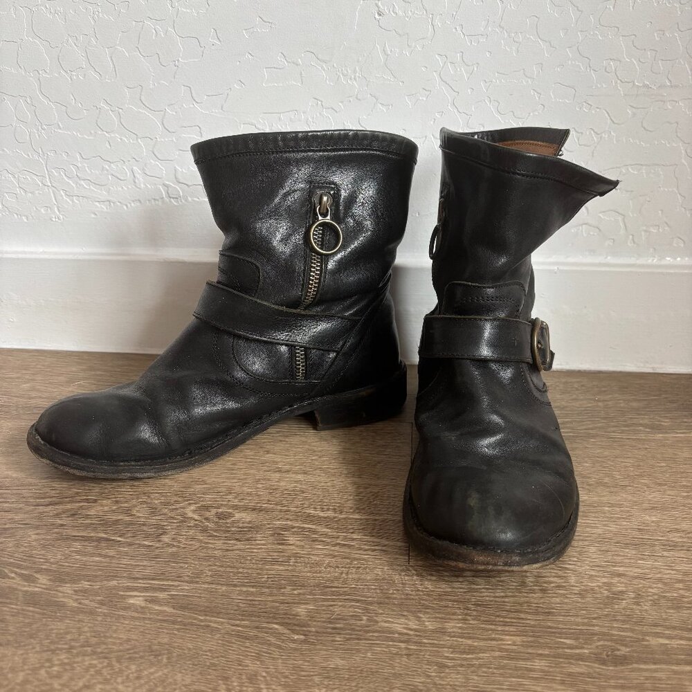 FIORENTINI + BAKER - ELI Black Leather Boots